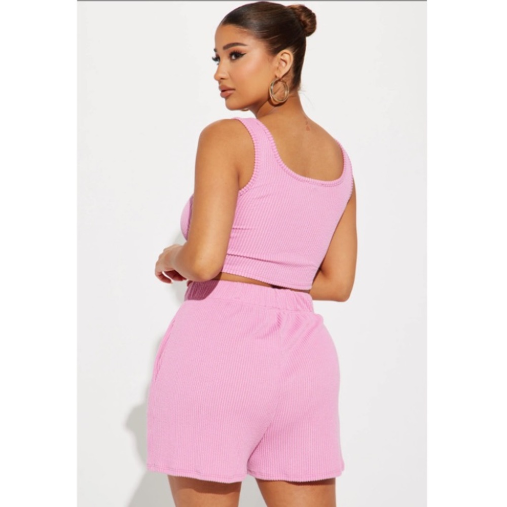 Pink Shorts Set - Picture 2 of 2